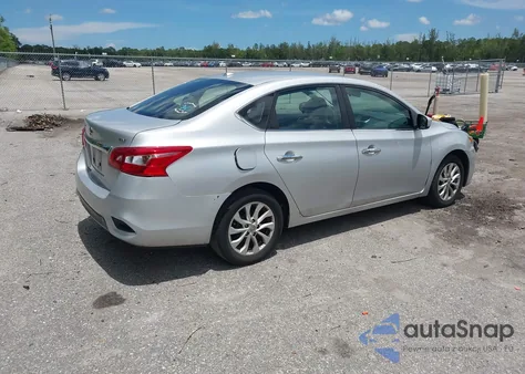 2018 Nissan Sentra Sv z USA, uszkodzony, nr VIN 3N1AB7APXJL643868